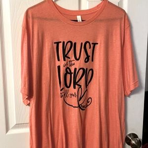 Trust in the Lord tshirt Bella Canvas